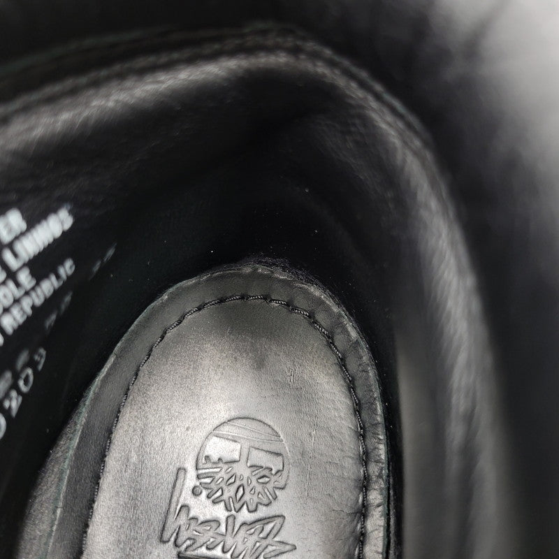 【中古品】【メンズ/レディース】 STUSSY×TIMBERLAND ステューシー×ティンバーランド 39585 30周年記念 4 EYELET CHUKKA BOOT フォー アイレット チャッカ ブーツ シューズ 靴 164-260306-cs-09-izu サイズ：US8 カラー：ブラック 万代Net店