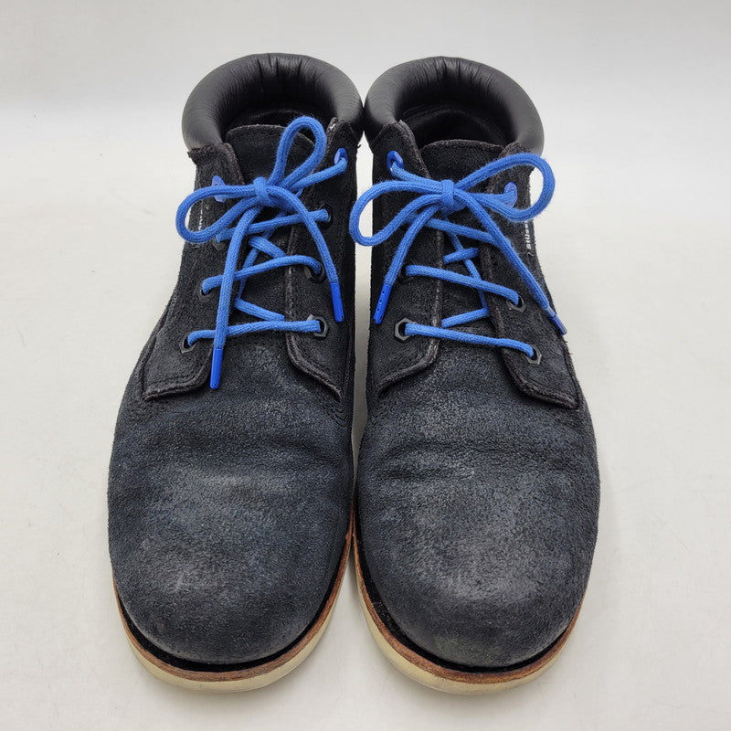 【中古品】【メンズ/レディース】 STUSSY×TIMBERLAND ステューシー×ティンバーランド 39585 30周年記念 4 EYELET CHUKKA BOOT フォー アイレット チャッカ ブーツ シューズ 靴 164-260306-cs-09-izu サイズ：US8 カラー：ブラック 万代Net店