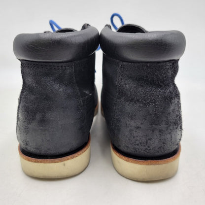 【中古品】【メンズ/レディース】 STUSSY×TIMBERLAND ステューシー×ティンバーランド 39585 30周年記念 4 EYELET CHUKKA BOOT フォー アイレット チャッカ ブーツ シューズ 靴 164-260306-cs-09-izu サイズ：US8 カラー：ブラック 万代Net店