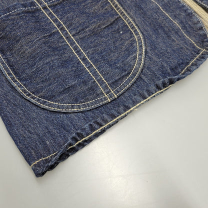 【中古品】【メンズ】 YAMANE ヤマネ DENIM COVER ALL LOT3006 デニム カバーオール ジャケット アウター 145-260306-as-30-izu サイズ：42-44 カラー：インディゴ 万代Net店