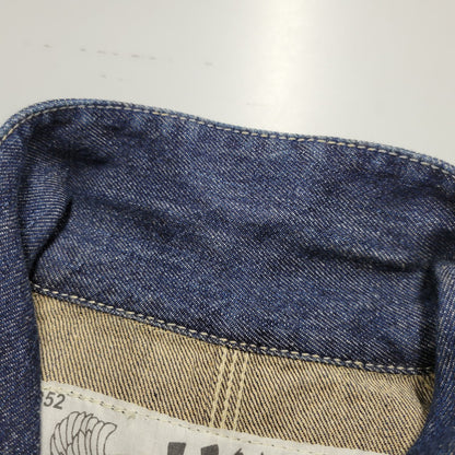 【中古品】【メンズ】 YAMANE ヤマネ DENIM COVER ALL LOT3006 デニム カバーオール ジャケット アウター 145-260306-as-30-izu サイズ：42-44 カラー：インディゴ 万代Net店