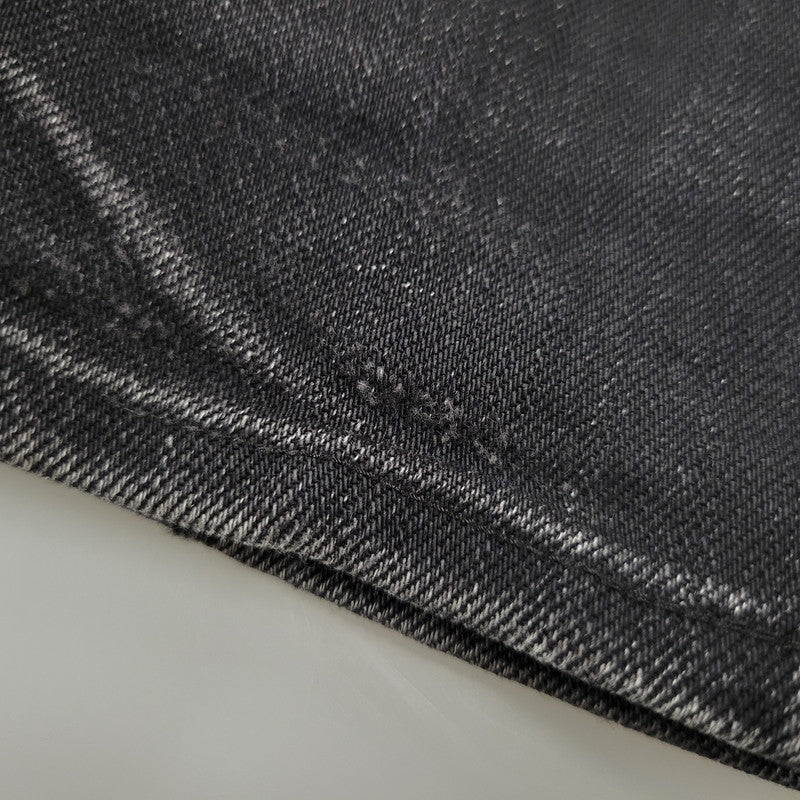 【現状渡し品】【メンズ】 HYSTERIC GLAMOUR ヒステリックグラマー STUDS SKINNY DENIM PANTS スタッズ スキニー デニムパンツ ジーンズ ボトムス 151-260306-as-24-izu サイズ：31 カラー：ブラック 万代Net店