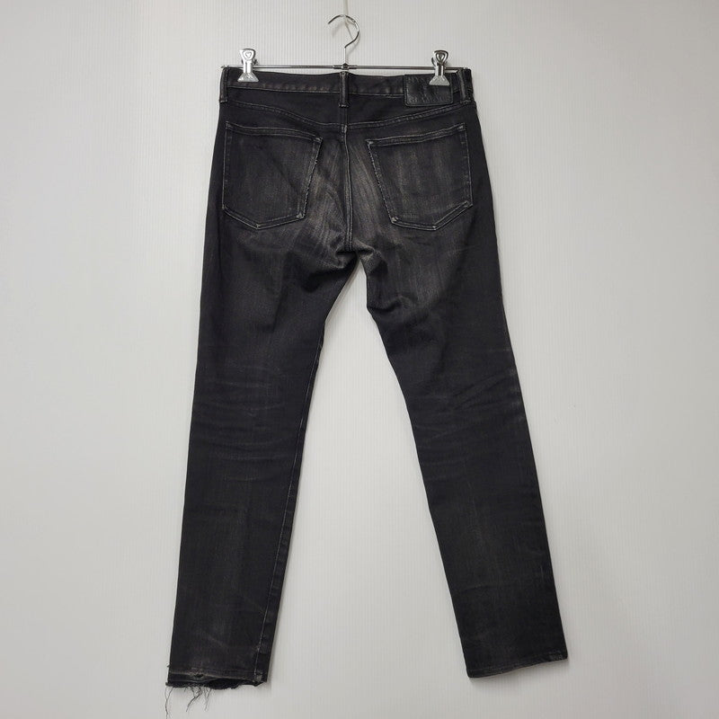 【現状渡し品】【メンズ】 HYSTERIC GLAMOUR ヒステリックグラマー STUDS SKINNY DENIM PANTS スタッズ スキニー デニムパンツ ジーンズ ボトムス 151-260306-as-24-izu サイズ：31 カラー：ブラック 万代Net店