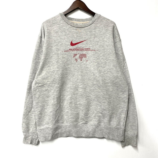 【中古品】【メンズ】 INTERNATIONAL SPORTS SWEAT スウェット トレーナー 長袖 トップス 146-260311-as-04-izu サイズ：XXL カラー：グレー 万代Net店