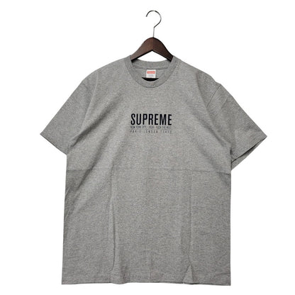【中古美品】【メンズ】 PARIS TEE パリ Tシャツ 半袖 トップス 149-260308-kh-14-izu サイズ：M カラー：グレー 万代Net店