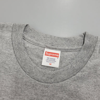 【中古美品】【メンズ】 PARIS TEE パリ Tシャツ 半袖 トップス 149-260308-kh-14-izu サイズ：M カラー：グレー 万代Net店