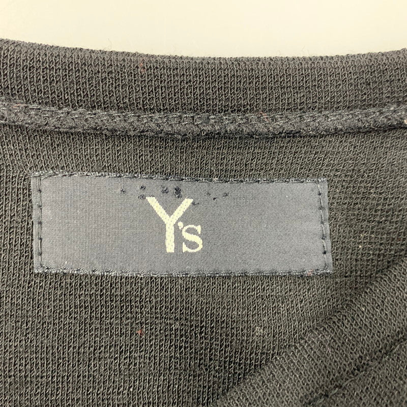 【中古品】【レディース】 Y'S ワイズ YT-D58-116 90S-00S POCKET WOOL LS DRESS ポケット ウール ロングスリーブ ドレス 168-260309-cs-18-izu サイズ：不明 カラー：ブラック 万代Net店