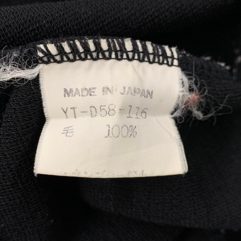 【中古品】【レディース】 Y'S ワイズ YT-D58-116 90S-00S POCKET WOOL LS DRESS ポケット ウール ロングスリーブ ドレス 168-260309-cs-18-izu サイズ：不明 カラー：ブラック 万代Net店