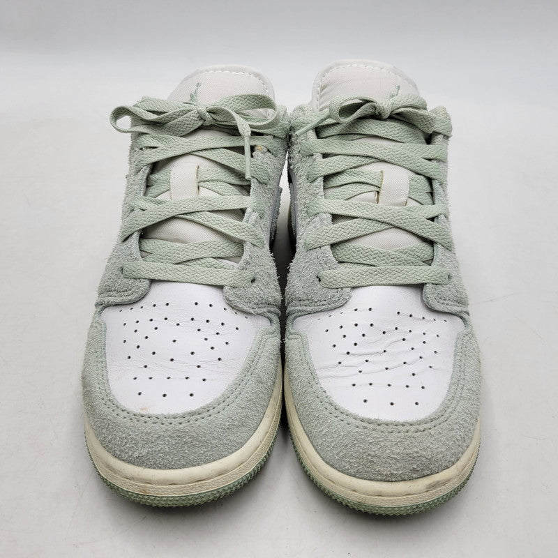 【中古品】【レディース】 NIKE GS ナイキ ジーエス FN9137-131 AIR JORDAN 1 LOW SE エア ジョーダン ワン ロー エスイー スニーカー シューズ 靴 166-260311-cs-22-izu サイズ：24cm カラー：WHITE/SEAFOAM-SAIL 万代Net店