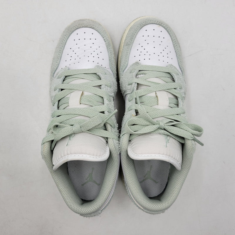 【中古品】【レディース】 NIKE GS ナイキ ジーエス FN9137-131 AIR JORDAN 1 LOW SE エア ジョーダン ワン ロー エスイー スニーカー シューズ 靴 166-260311-cs-22-izu サイズ：24cm カラー：WHITE/SEAFOAM-SAIL 万代Net店