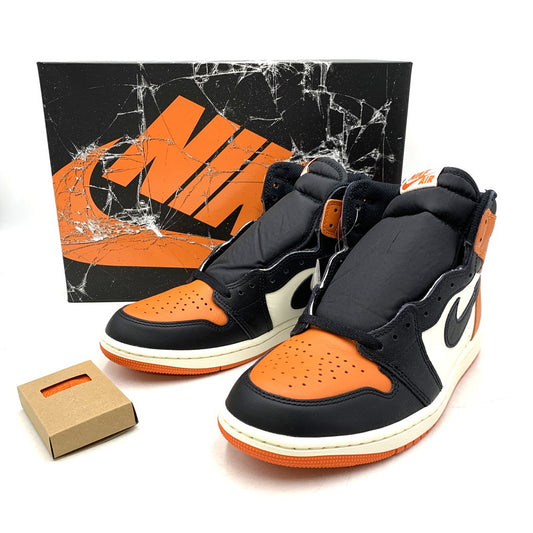 【中古美品】【メンズ】 DZ5485-008 AIR JORDAN エア ジョーダン 1 RETRO HIGH OG レトロ ハイ オージー SHATTERED BACKBOARD (2025) シャッタード バックボード スニーカー シューズ 靴 160-260308-ya-16-izu サイズ：26.5cm カラー：BLACK/BLACK-SAIL-STARFISH 万代Net店