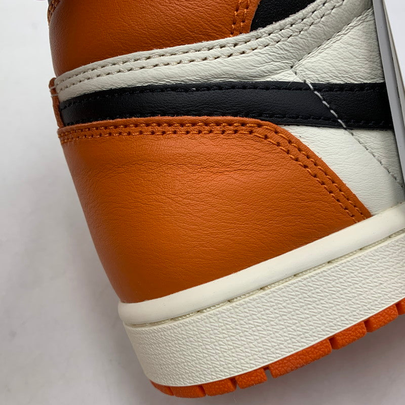 【中古美品】【メンズ】 DZ5485-008 AIR JORDAN エア ジョーダン 1 RETRO HIGH OG レトロ ハイ オージー SHATTERED BACKBOARD (2025) シャッタード バックボード スニーカー シューズ 靴 160-260308-ya-16-izu サイズ：26.5cm カラー：BLACK/BLACK-SAIL-STARFISH 万代Net店