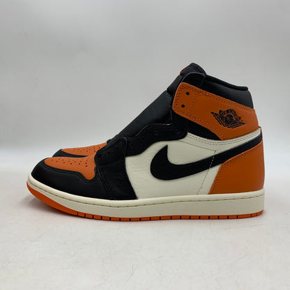 【中古美品】【メンズ】 DZ5485-008 AIR JORDAN エア ジョーダン 1 RETRO HIGH OG レトロ ハイ オージー SHATTERED BACKBOARD (2025) シャッタード バックボード スニーカー シューズ 靴 160-260308-ya-16-izu サイズ：26.5cm カラー：BLACK/BLACK-SAIL-STARFISH 万代Net店