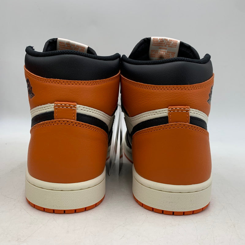【中古美品】【メンズ】 DZ5485-008 AIR JORDAN エア ジョーダン 1 RETRO HIGH OG レトロ ハイ オージー SHATTERED BACKBOARD (2025) シャッタード バックボード スニーカー シューズ 靴 160-260308-ya-16-izu サイズ：26.5cm カラー：BLACK/BLACK-SAIL-STARFISH 万代Net店