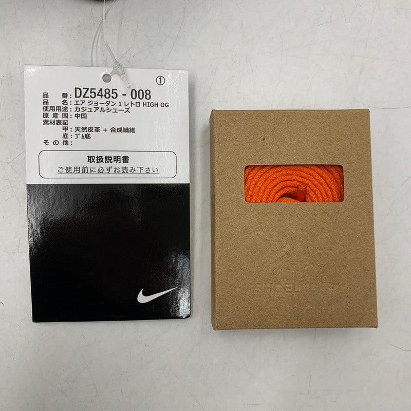 【中古美品】【メンズ】 DZ5485-008 AIR JORDAN エア ジョーダン 1 RETRO HIGH OG レトロ ハイ オージー SHATTERED BACKBOARD (2025) シャッタード バックボード スニーカー シューズ 靴 160-260308-ya-16-izu サイズ：26.5cm カラー：BLACK/BLACK-SAIL-STARFISH 万代Net店