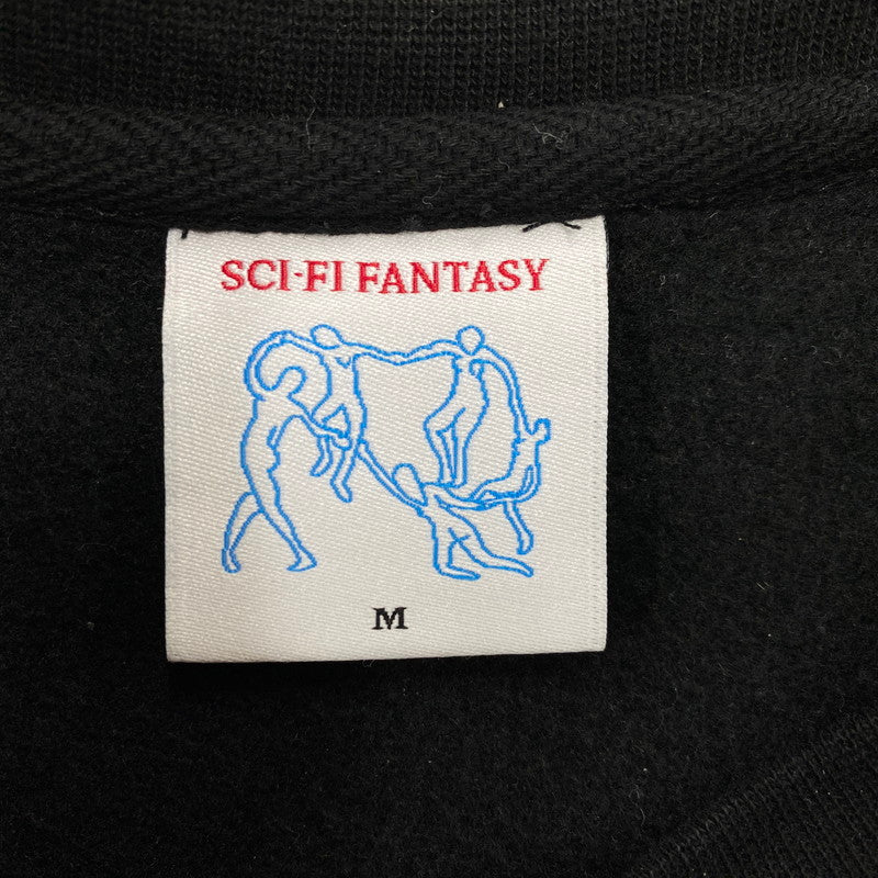 【中古品】【メンズ】 SCI-FI FANTASY サイファイファンタジー PEGASUS CREWNECK ペガサス クルーネック トップス スウェット 142-260311-ya-22-izu サイズ：M カラー：BLACK 万代Net店