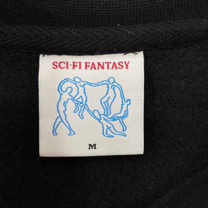 【中古品】【メンズ】 SCI-FI FANTASY サイファイファンタジー PEGASUS CREWNECK ペガサス クルーネック トップス スウェット 142-260311-ya-22-izu サイズ：M カラー：BLACK 万代Net店