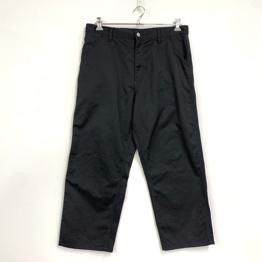 【中古品】【メンズ】 CARHARTT WIP カーハートダブリューアイピー SIMPLE PANT I020075 シンプルパンツ ボトムス 153-260306-as-21-izu サイズ：34×32 カラー：ブラック 万代Net店