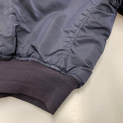 【現状渡し品】【メンズ】 ALPHA INDUSTRIES アルファインダストリーズ SCOVILLジッパー DSA100-69-C-0123 1969年復刻MODEL MA-1 FLIGHT JACKET フライト ジャケット アウター 145-260307-kh-05-izu サイズ：XL カラー：ネイビー×オレンジ 万代Net店