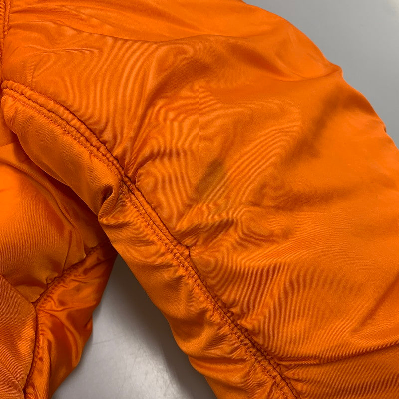 【現状渡し品】【メンズ】 ALPHA INDUSTRIES アルファインダストリーズ SCOVILLジッパー DSA100-69-C-0123 1969年復刻MODEL MA-1 FLIGHT JACKET フライト ジャケット アウター 145-260307-kh-05-izu サイズ：XL カラー：ネイビー×オレンジ 万代Net店