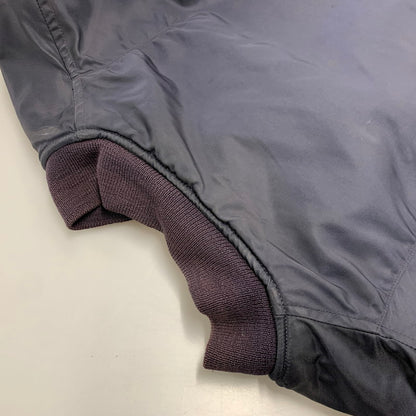 【現状渡し品】【メンズ】 ALPHA INDUSTRIES アルファインダストリーズ SCOVILLジッパー DSA100-69-C-0123 1969年復刻MODEL MA-1 FLIGHT JACKET フライト ジャケット アウター 145-260307-kh-05-izu サイズ：XL カラー：ネイビー×オレンジ 万代Net店