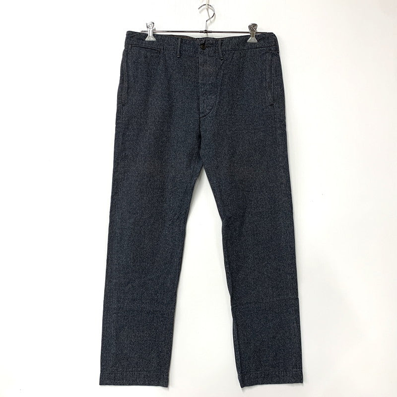 【中古品】【メンズ】 RRL ダブルアールエル CHAMBRAY OFFICER PANTS シャンブレー オフィサー パンツ ボトムス 156-260307-kh-10-izu サイズ：34×32 カラー：ブルー系 万代Net店