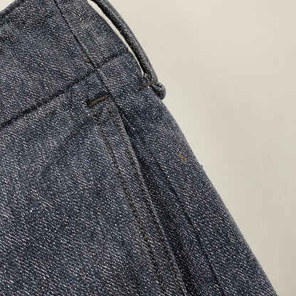 【中古品】【メンズ】 RRL ダブルアールエル CHAMBRAY OFFICER PANTS シャンブレー オフィサー パンツ ボトムス 156-260307-kh-10-izu サイズ：34×32 カラー：ブルー系 万代Net店