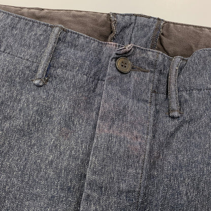 【中古品】【メンズ】 RRL ダブルアールエル CHAMBRAY OFFICER PANTS シャンブレー オフィサー パンツ ボトムス 156-260307-kh-10-izu サイズ：34×32 カラー：ブルー系 万代Net店