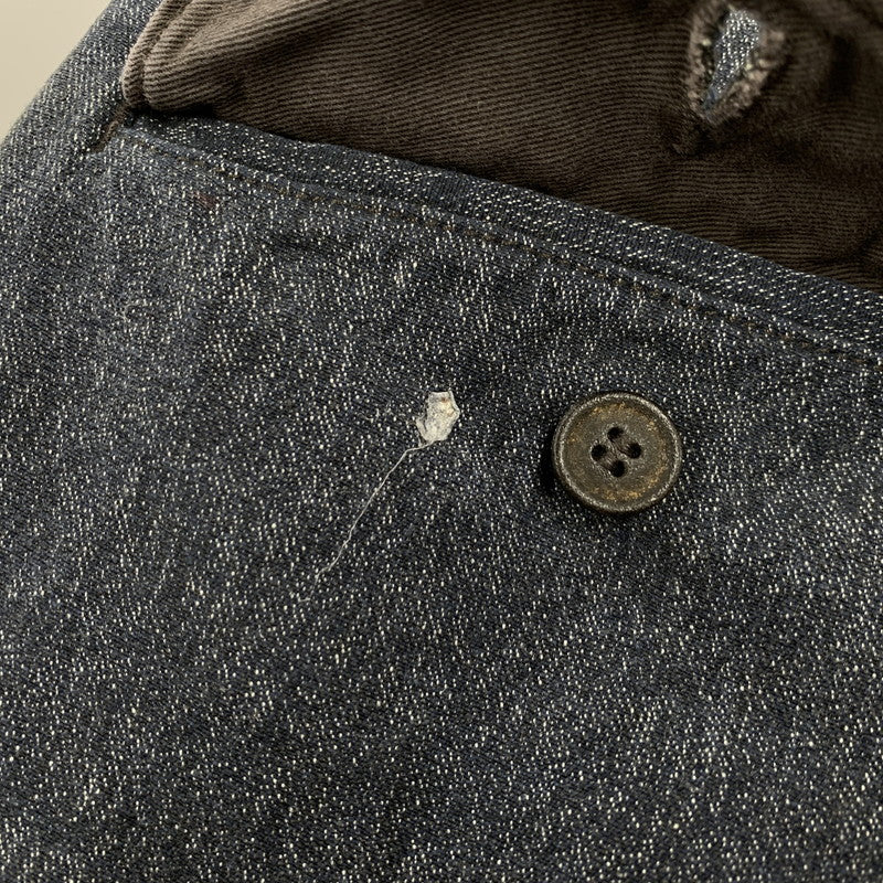 【中古品】【メンズ】 RRL ダブルアールエル CHAMBRAY OFFICER PANTS シャンブレー オフィサー パンツ ボトムス 156-260307-kh-10-izu サイズ：34×32 カラー：ブルー系 万代Net店