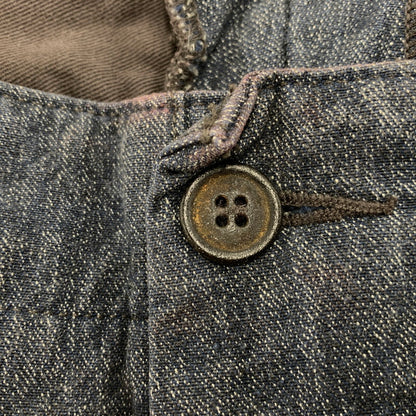 【中古品】【メンズ】 RRL ダブルアールエル CHAMBRAY OFFICER PANTS シャンブレー オフィサー パンツ ボトムス 156-260307-kh-10-izu サイズ：34×32 カラー：ブルー系 万代Net店