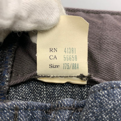 【中古品】【メンズ】 RRL ダブルアールエル CHAMBRAY OFFICER PANTS シャンブレー オフィサー パンツ ボトムス 156-260307-kh-10-izu サイズ：34×32 カラー：ブルー系 万代Net店