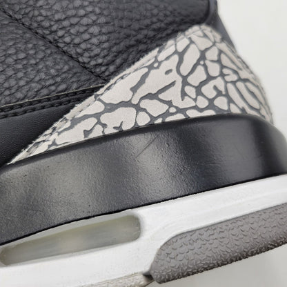 【中古品】【メンズ】 854262-001 AIR JORDAN 3 RETRO OG BLACK CEMENT (2018) スニーカー 靴 160-260307-tt-16-izu サイズ：28.5cm カラー：BLACK/FIRE RED-CEMENT GREY 万代Net店