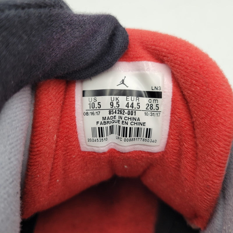 【中古品】【メンズ】 854262-001 AIR JORDAN 3 RETRO OG BLACK CEMENT (2018) スニーカー 靴 160-260307-tt-16-izu サイズ：28.5cm カラー：BLACK/FIRE RED-CEMENT GREY 万代Net店