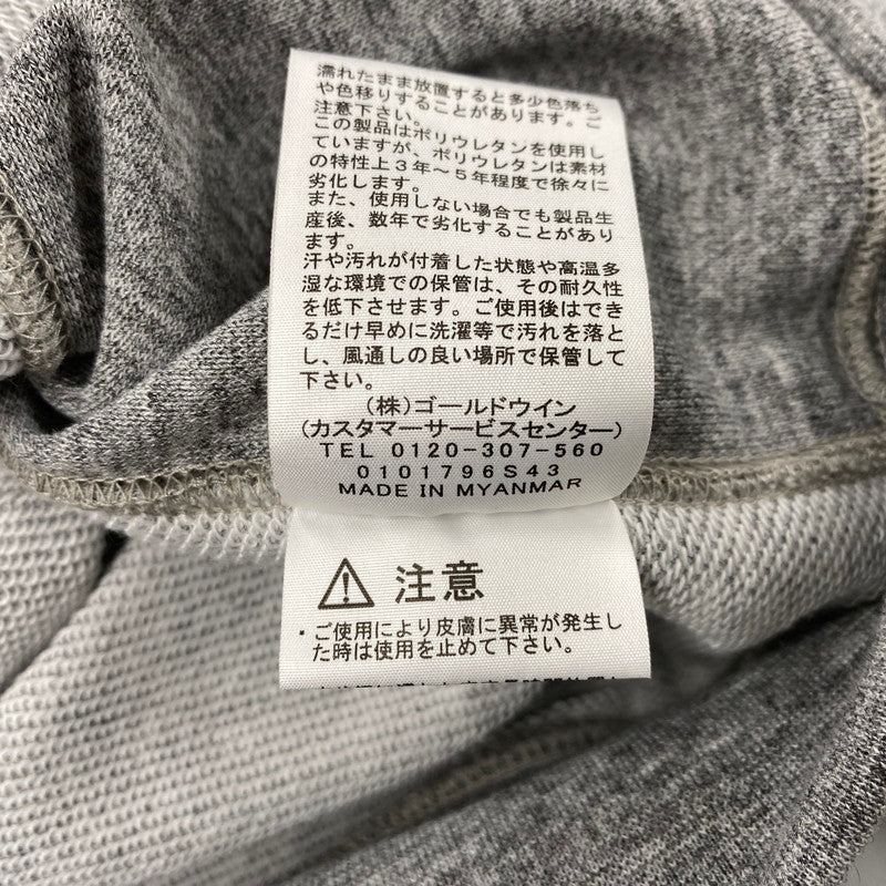 【中古品】【メンズ】 NT12141 SQUARE LOGO HOODIE スクエア ロゴ フーディー パーカー トップス 長袖 144-260312-kh-14-izu サイズ：S カラー：グレー 万代Net店