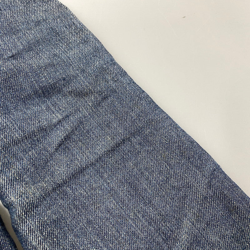 【中古品】【メンズ】 SHAWL COLLAR HEMP DENIM COVERALL ショールカラー ヘンプ デニム カバーオール アウター 146-260312-kh-16-izu サイズ：1 カラー：インディゴ 万代Net店