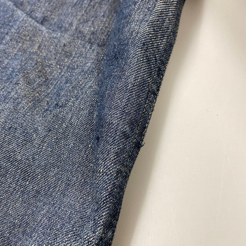 【中古品】【メンズ】 SHAWL COLLAR HEMP DENIM COVERALL ショールカラー ヘンプ デニム カバーオール アウター 146-260312-kh-16-izu サイズ：1 カラー：インディゴ 万代Net店