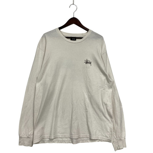 【中古品】【メンズ】 GIRL LS TEE ガール ロングスリーブ Tシャツ トップス 長袖 142-260312-kh-12-izu サイズ：L カラー：ホワイト 万代Net店