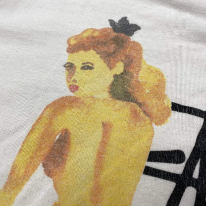 【中古品】【メンズ】 GIRL LS TEE ガール ロングスリーブ Tシャツ トップス 長袖 142-260312-kh-12-izu サイズ：L カラー：ホワイト 万代Net店