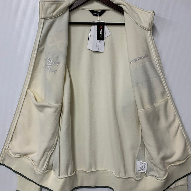 【中古品】【メンズ】 MUNSINGWEAR マンシングウェア GOLF JACKET ゴルフ ジャケット アウター 148-260313-ya-10-izu サイズ：LL カラー：ホワイト 万代Net店