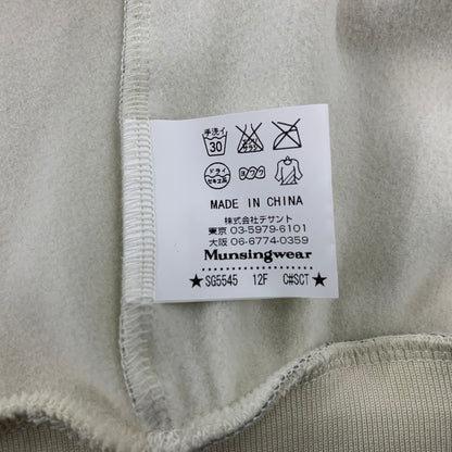 【中古品】【メンズ】 MUNSINGWEAR マンシングウェア GOLF JACKET ゴルフ ジャケット アウター 148-260313-ya-10-izu サイズ：LL カラー：ホワイト 万代Net店