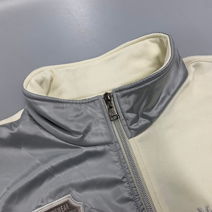 【中古品】【メンズ】 MUNSINGWEAR マンシングウェア GOLF JACKET ゴルフ ジャケット アウター 148-260313-ya-10-izu サイズ：LL カラー：ホワイト 万代Net店