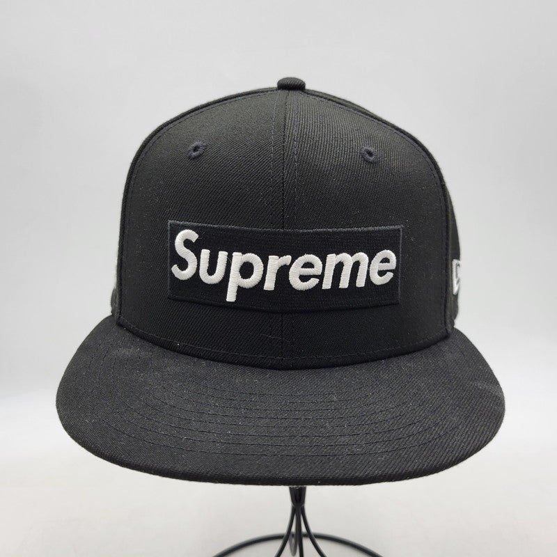 【中古品】【メンズ/レディース】 × MLB エムエルビー × NEW ERA ニューエラ TEAMS BOX LOGO CHICAGO WHITE SOX チーム ボックス ロゴ シカゴ ホワイトソックス 帽子 185-260307-kh-03-izu サイズ：7 1/2（59.6cm） カラー：ブラック 万代Net店