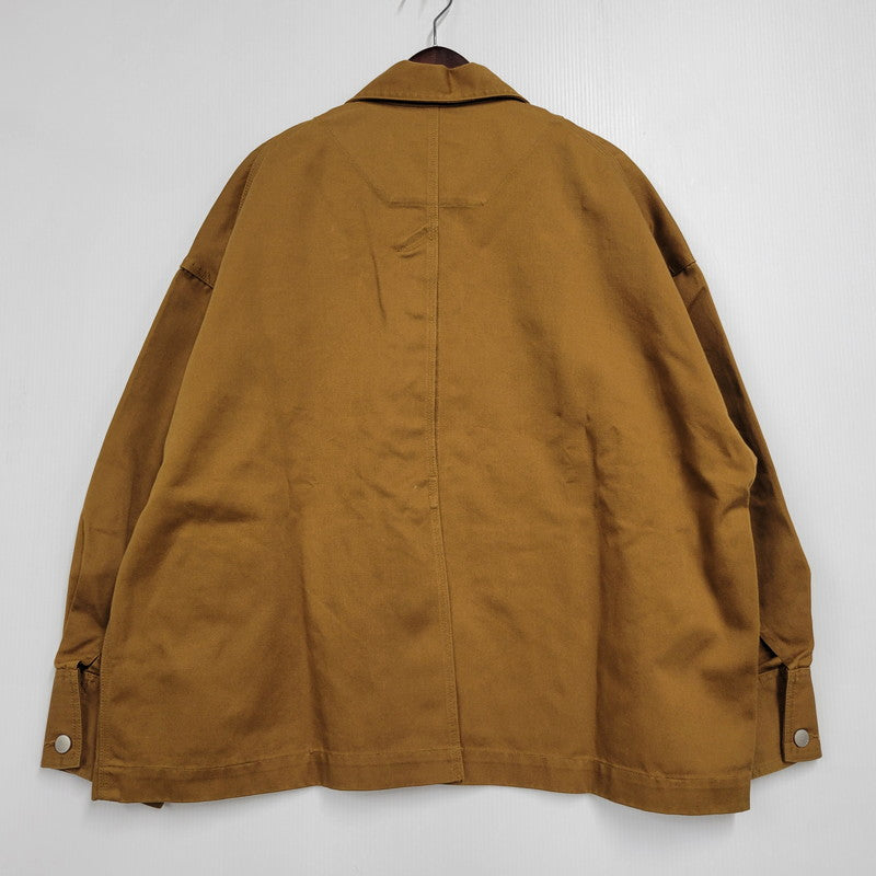 【中古品】【メンズ】 × DICKIES ディッキーズ JIE-18W-JK03 COVER ALL カバーオール アウター 140-260312-kh-09-izu サイズ：2 カラー：ブラウン 万代Net店