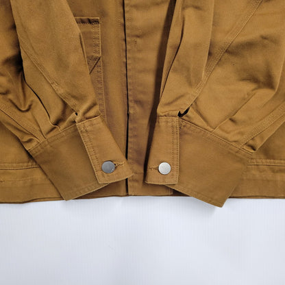 【中古品】【メンズ】 × DICKIES ディッキーズ JIE-18W-JK03 COVER ALL カバーオール アウター 140-260312-kh-09-izu サイズ：2 カラー：ブラウン 万代Net店