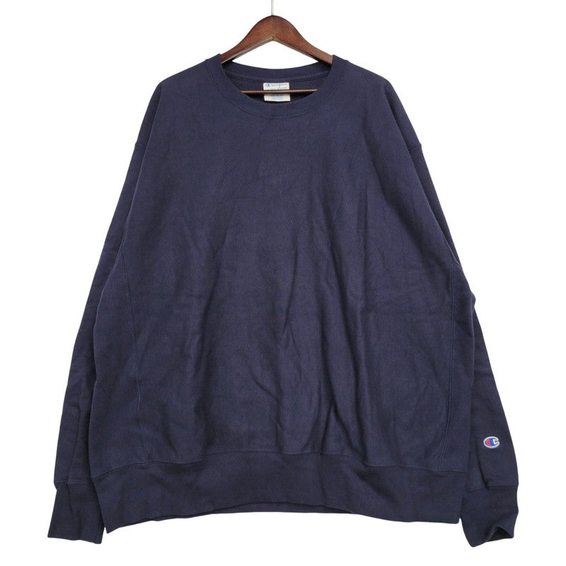【中古品】【メンズ】 青単復刻タグ 目無し REVERSE WEAVE SWEAT SHIRT リバースウィーブ スウェットシャツ トレーナー 長袖 トップス 148-260312-kh-06-izu サイズ：2XL カラー：ネイビー 万代Net店