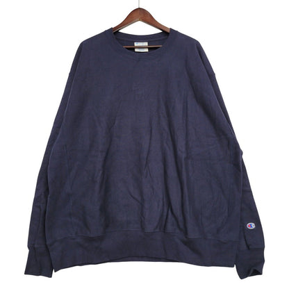 【中古品】【メンズ】 青単復刻タグ 目無し REVERSE WEAVE SWEAT SHIRT リバースウィーブ スウェットシャツ トレーナー 長袖 トップス 148-260312-kh-06-izu サイズ：2XL カラー：ネイビー 万代Net店