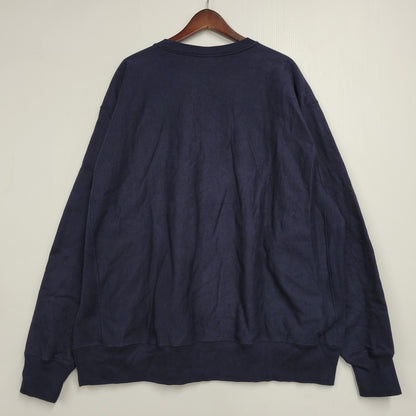 【中古品】【メンズ】 青単復刻タグ 目無し REVERSE WEAVE SWEAT SHIRT リバースウィーブ スウェットシャツ トレーナー 長袖 トップス 148-260312-kh-06-izu サイズ：2XL カラー：ネイビー 万代Net店