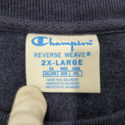 【中古品】【メンズ】 青単復刻タグ 目無し REVERSE WEAVE SWEAT SHIRT リバースウィーブ スウェットシャツ トレーナー 長袖 トップス 148-260312-kh-06-izu サイズ：2XL カラー：ネイビー 万代Net店