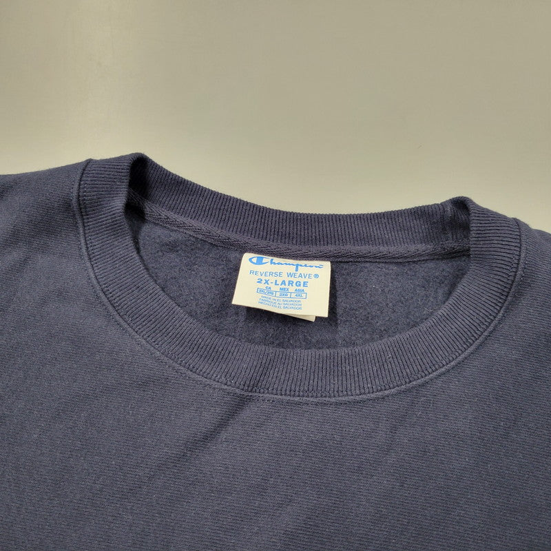 【中古品】【メンズ】 青単復刻タグ 目無し REVERSE WEAVE SWEAT SHIRT リバースウィーブ スウェットシャツ トレーナー 長袖 トップス 148-260312-kh-06-izu サイズ：2XL カラー：ネイビー 万代Net店