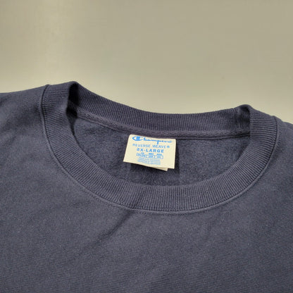 【中古品】【メンズ】 青単復刻タグ 目無し REVERSE WEAVE SWEAT SHIRT リバースウィーブ スウェットシャツ トレーナー 長袖 トップス 148-260312-kh-06-izu サイズ：2XL カラー：ネイビー 万代Net店